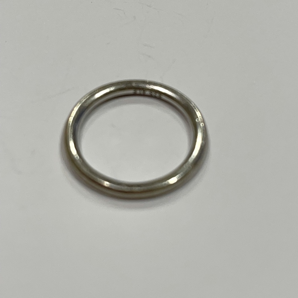 Pandora Polished Silver Ring Size 5 - Picture 2 of 3